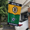 House Flag Mockup 1 Boston Bruins vs Dallas Stars 920