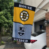 House Flag Mockup 1 Boston Bruins vs Los Angeles Kings 928