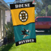 House Flag Mockup 1 Boston Bruins vs San Jose Sharks 929