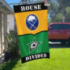 House Flag Mockup 1 Buffalo Sabres vs Dallas Stars 1020