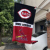 House Flag Mockup 1 Cincinnati Reds x St. Louis Cardinals 726
