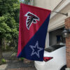 House Flag Mockup 1 Dallas Cowboys vs Atlanta Falcons 517
