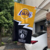 House Flag Mockup 1 Los Angeles Lakers x Brooklyn Nets 232