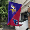 House Flag Mockup 1 Minnesota Vikings vs Tennessee Titans 1116