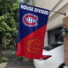 House Flag Mockup 1 Montreal Canadiens vs Calgary Flames 1326