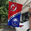 House Flag Mockup 1 New Jersey Devils Buffalo Sabres 310