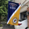 House Flag Mockup 1 New Orleans Pelicans x Indiana Pacers 299