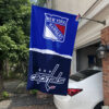 House Flag Mockup 1 New York Rangers Washington Capitals 58