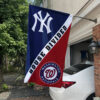 House Flag Mockup 1 New York Yankees x Washington Nationals 1930