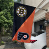 House Flag Mockup 1 Philadelphia Flyers Boston Bruins 69