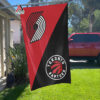 House Flag Mockup 1 Portland Trail Blazers cx Toronto Raptors 195