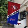 House Flag Mockup 1 San Francisco 49ers x Buffalo Bills 3018