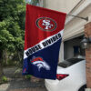 House Flag Mockup 1 San Francisco 49ers x Denver Broncos 3021