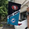 House Flag Mockup 1 San Francisco 49ers x Miami Dolphins 3026