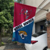 Buccaneers vs Jaguars House Divided Flag, NFL House Divided Flag, NFL House Divided Flag