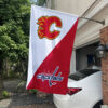 House Flag Mockup 1 Washington Capitals vs Calgary Flames 826