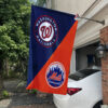 House Flag Mockup 1 Washington Nationals vs New York Mets 3018