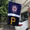 House Flag Mockup 1 Washington Nationals vs Pittsburgh Pirates 3022