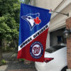 House Flag Mockup 1 Washington Nationals vs Toronto Blue Jays 3029