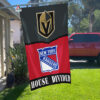 House Flag Mockup 2 1 Vegas Golden Knights vs New York Rangers 325