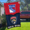 House Flag Mockup 2 New York Rangers Florida Panthers 512 2