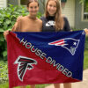 House Flag Mockup 3 NGANG 1 Atlanta Falcons vs New England Patriots 1727