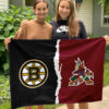 House Flag Mockup 3 NGANG Boston Bruins vs Arizona Coyotes 917