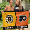 House Flag Mockup 3 NGANG Boston Bruins vs Philadelphia Flyers 96