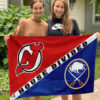 House Flag Mockup 3 NGANG Buffalo Sabres vs New Jersey Devils 103