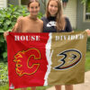 House Flag Mockup 3 NGANG Calgary Flames vs Anaheim Ducks 2625