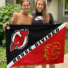House Flag Mockup 3 NGANG Calgary Flames vs New Jersey Devils 263