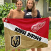 House Flag Mockup 3 NGANG Detroit Red Wings vs Vegas Golden Knights 1132