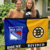 House Flag Mockup 3 NGANG New York Rangers vs Boston Bruins 59