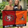House Flag Mockup 3 NGANG San Francisco 49ers vs Cleveland Browns 3020