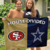 House Flag Mockup 3 NGANG San Francisco 49ers vs Dallas Cowboys 305