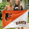 House Flag Mockup 3 NGANG San Francisco Giants vs Baltimore Orioles 243