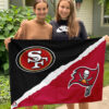 House Flag Mockup 3 NGANG Tampa Bay Buccaneers x San Francisco 49ers 3130