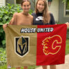 House Flag Mockup 3 NGANG Vegas Golden Knights vs Calgary Flames 3226