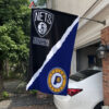Nets vs Pacers House Divided Flag, NBA House Divided Flag