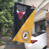 House Flag Mockup Chicago Bulls x Indiana Pacers 69