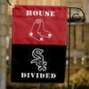 Red Sox vs White Sox House Divided Flag, MLB House Divided Flag, MLB House Divided Flag