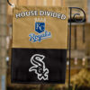 Royals vs White Sox House Divided Flag, MLB House Divided Flag, MLB House Divided Flag
