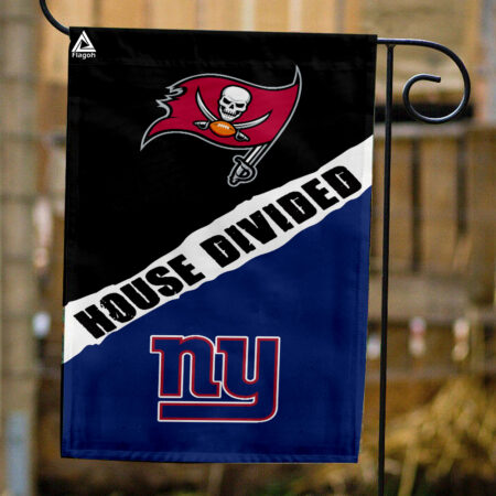 Buccaneers vs Giants House Divided Flag, NFL House Divided Flag