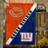 Bears vs Giants House Divided Flag, NFL House Divided Flag, NFL House Divided Flag
