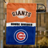 Giants vs Cubs House Divided Flag, MLB House Divided Flag, MLB House Divided Flag