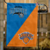 Magic vs Knicks House Divided Flag, NBA House Divided Flag