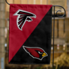 Falcons vs Cardinals House Divided Flag, NFL House Divided Flag