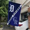 Tigers vs Rockies House Divided Flag, MLB House Divided Flag