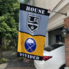 Kings vs Sabres House Divided Flag, NHL House Divided Flag