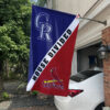 Rockies vs Cardinals House Divided Flag, MLB House Divided Flag